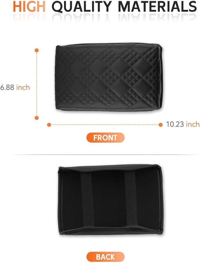 CDEFG for 2025 Kia K4 Center Console Cover Armrest Box Cover for K4 (LX, LXS, EX, GT-Line, GT-Line Turbo) 2025+ Accessories Console Arm Rest Protector Thickened
