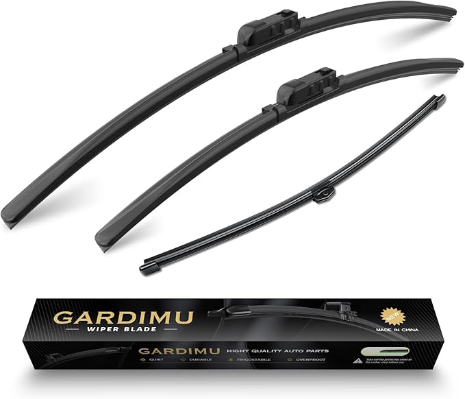 Replacement for BMW X7 Windshield Wiper Blades, 3 Pieces of Car Front and Rear Window Wiper Blades for BMW X7