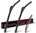 OTUAYAUTO Premium Windshield Wiper Blades - Replacement for Chevrolet Suburban Tahoe 2008-2014, Cadillac Escalade 2009-2014 Front and Rear Wipers J/U Hook - 22"+22"+12" (Pack of 3)