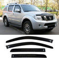94512 Side Window Wind Deflector,4pcs Outside Mount Style Shade Sun Rain Guards Set,Dark Smoke Nice Window Visor fit for 2005-2012 Nissan Pathfinder