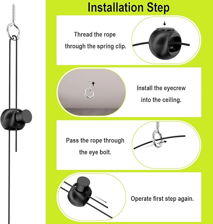 Garage Parking Aid Ball, Parking Guide System for Car Accessories, Stop Indicator, Parking Assist Ball, Aid-Parking Kit, Garage Car Stopper, Pack of 2