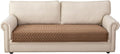 Eismodra Couch Cover,Sectional Couch Covers,Sofa Covers for 3 Cushion Couch,Anti-Slip Sofa Slipcovers for Dogs Cats Kids Loveseat Recliner L Shaped Armrest Backrest,Brown 36''x47''(Only 1 Piece)
