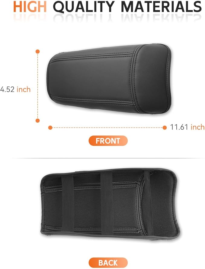 CDEFG for 2025 Nissan Kicks Center Console Cover Armrest Box Cover for Kicks (S, SV, SR) 2025+ Accessories Console Arm Rest Protector