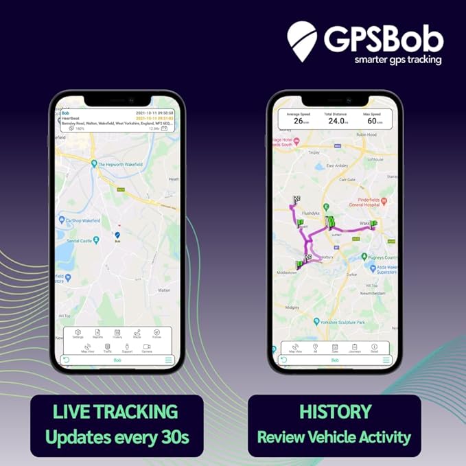 5 Year 4G 12/24v Wired GPS Tracker, All Inclusive, No Monthly Fees, No Subscriptions, One Off Fee, 5 Years Service Included, Car, Van, Truck, Caravan, RV, Plug and Play