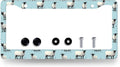 Cute Sheep License Plate Frame Animals License Plate Holder Stainless Steel Funny Design Compatible with Standard License Plate for USA Canada 12.3" x 6.3" with 2 Screws