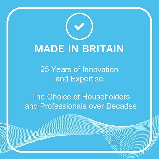 EDDY Inductive No Salt Water Softener Alternative | Electronic Water Descaler for Whole House | Reduces Limescale | Electromagnetic Water Conditioner