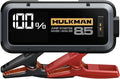 Hulkman Alpha85,Space Gray,2000A 74Wh Smart Jump Starter,12V Portable Car Battery Booster with 3.3" Display,USB-C Power Pack,5-Mode Flashlight,Jumper Cables for up to 8.5L Gas/6.0L Diesel