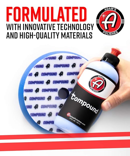 Adam's Polishes 2-Step Polishing System 12oz Combo - Silicone-Free, Body Shop Safe Formula - Quick, Professional Correcting and Polishing Results for Clear Coat, Gel Coat, Single Stage Finishes