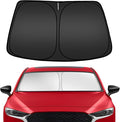 ARISMOTOR Windshield Sun Shade for Mazda 3 Mazda3 2019-2025, Custom Fit Foldable Front Window Sunshade Sun Visor Protector, Block UV Rays Keep Your Car Cooler