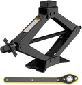 Universal Car Jack Kit Scissor Jack for Car 3 Ton 6614 LBS Spare Tire Changing Kit,Portable Tire Jack Repair Kit with Lug Wrench,Car Lifting Jack for Auto/SUV/MPV