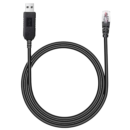 3.3Ft Radar Detector Cable - USB to RJ11 Plug Cable for Escort Radenso XP Uniden Beltronics Cobra Whistler - Premium Replacement Power Cord for Radar Detectors - Durable USB to RJ11 Connection