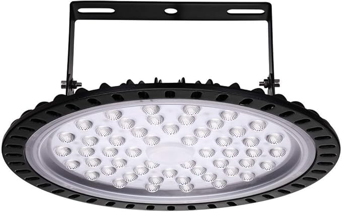 Viugreum 10 Pack 200W UFO LED High Bay Light, 20000LM 6500K Daylight White LED Warehouse Lighting, IP65 Waterproof Commercial Bay Lighting for Garage Barn Workshop