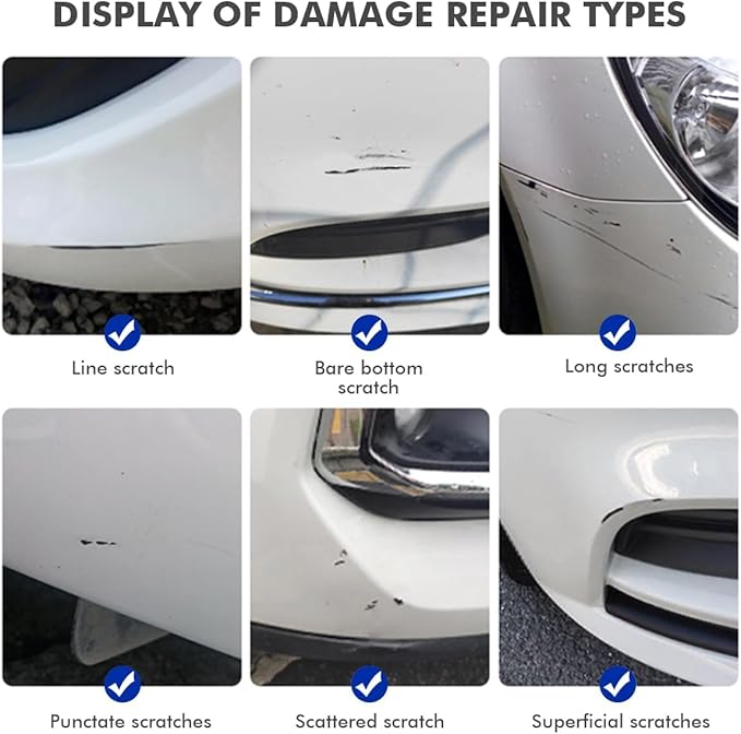Intense Blue (YP5) Touch Up Paint Compatible with Hyundai, DIY Car Paint Scratch Repair, Automotive Paints, Quick & Easy Fix Scratch Repair for Tucson/Elantra/Venue/Ioniq
