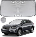 KAYZT Windshield Sun Shade for 2010-2015 Le-xus RX350/RX350h/RX450/RX450h Foldable Sunshade Front Window Custom Fit Car Accessories