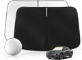 Windshield Sun Shade for H-yund-ai Santa Cruz 2022-2025 Foldable Sunshade Custom Fit Front Window Car Interior Accessories Protector Blocks UV Rays