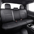 EKR Tacoma Back Seat Covers Custom for Select Toyota Tacoma (Hybrid) 2024 2025 Double cab TRD Sport,TRD Off-Road,Limited,Trailhunter- Second Row Only,Neoprene (Black)