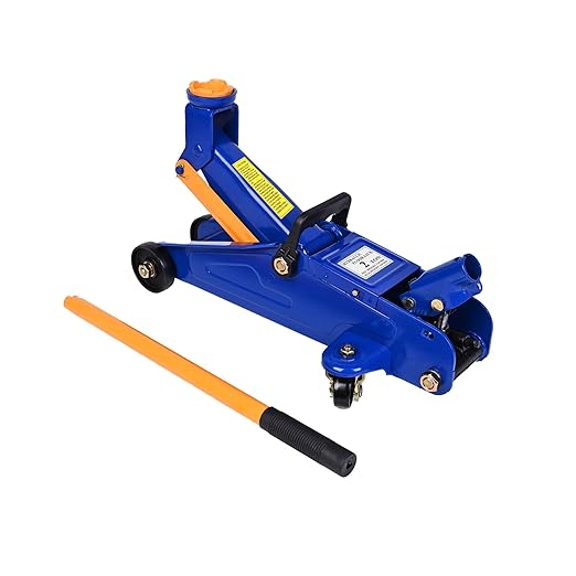 Hydraulic Floor Jack, 2 Ton (4400 lb) Portable Car Jack Lift for Auto Repair,Blue