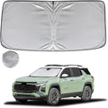 KAYZT Windshield Sun Shade for 2025 2026 Che-vrolet/Chevy Equinox (Not for Equinox EV) Foldable Sunshade Front Window Custom Fit Car Accessories