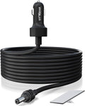 Starlink Mini Cable 12V 5M/16.4FT, Starlink Mini Accessories 16AWG Cigarette Lighter to DC Cord, Starlink Cable 12V-48V Car Charger Adapter (5M)