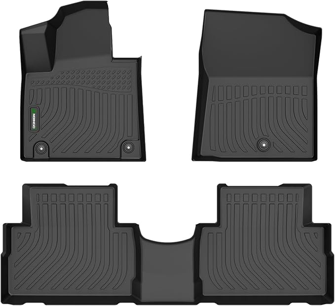 ANBINGO®Floor Mats Fit for Hyundai Santa Fe 2021-2023 Gas Only All Weather Mats for 2022 Santa Fe TPE Car Mat Rugs for Santa Fe Rubber Trunk Carpet for Santa Fe Automotive Accessories