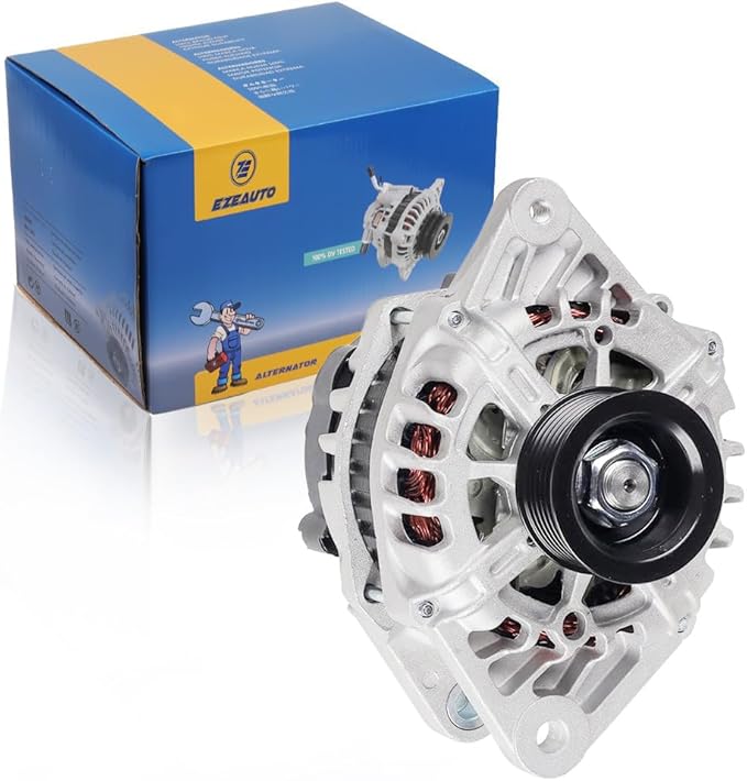 Hyundai kia Alternator Replacement Compatible with 2012 2013 2014 2015 2016 2017 Accent Veloster, 2012 2013 Kia Rio L4 1.6L,12V 90Amp,13209N 37300-2B300, 37300-2B500, 37300-2B510, 2607372, 2608483