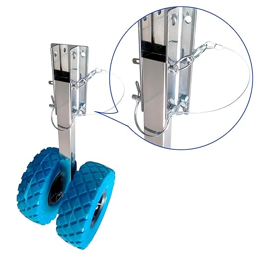 Trailer Coupler Pin 5/16" x 2-3/4"(Wx L) Trailer Pins Prevents Loss with Plastic Coating Tether（11-1/2"） Quick Release Ring Hitch Pin for Farm Trailers Trailer Towing Lawn 5Pcs