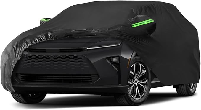 Proadsy 2025 Upgrade Car Cover Custom Fit for Toyota Crown Signia 2024 2025, Waterproof All Weather for Automobiles, Full Exterior Cover Rain Snow Sun Protector Indoor Outdoor Car Cover