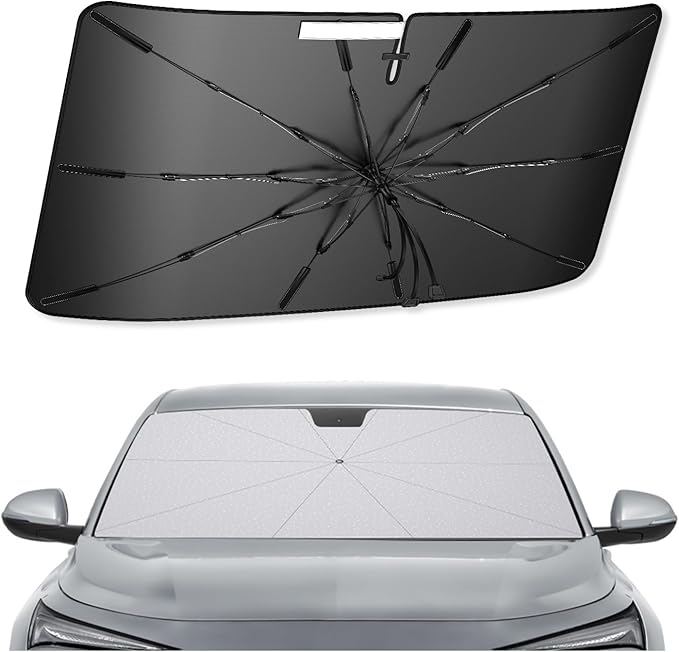 SXCY for 2024 2025 Buick Envista Windshield Umbrella Sunshade [Easier Foldable] for 2024 2025 Buick Envista Accessories 2025 Envista Sunshade Umbrella 2025 Envista Windshield Umbrella Sun Shade