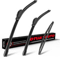 OTUAYAUTO Premium Windshield Wiper Blades - Replacement for Subaru Crosstrek 13-17, Impreza 12-16, Nissan Murano 09-16, All-Weather, Front and Rear Wiper Blades, J/U Hook - 26"+16"+12" (Pack of 3)