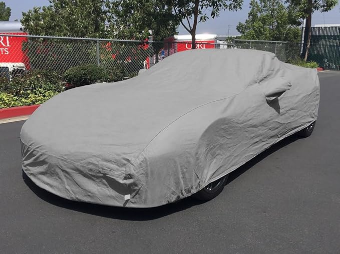 CarsCover Custom Fit C6 2005-2013 Chevy Corvette Z06 ZR1 Grand Sport Custom Car Cover for 5 Layer Ultrashield