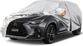 Kayme 6 Layers SUV Car Cover Custom Fit for Lexus NX 300 350 (2015-2025) Waterproof All Weather for Automobiles, Outdoor Full Cover Rain Sun UV Protection.Silver