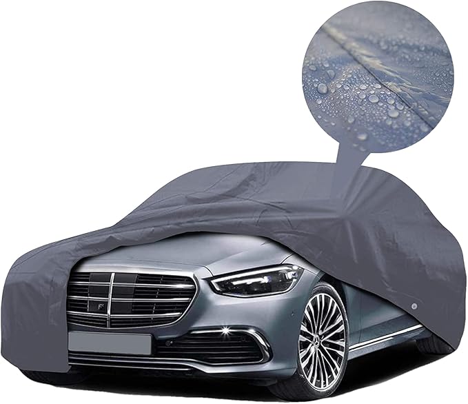 Supreme Full Car Cover – for Pontiac G8 2008 2009 Sedan 4-Door Semi Custom Fit Waterproof Full Coverage All Weather Windproof Dust Proof Indoor Outdoor Automobile