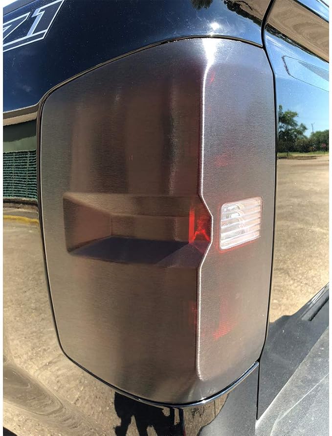 Luxe LightWrap Dark Metal Universal Headlight Tail Light Tint Kit (20” x 2 Yard)