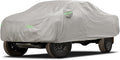 Migaven 6 Layers Car Cover Custom Fit for Toyota Tacoma 2005-2025, Waterproof Full Exterior Cover Rain Sun Protection with Door Zipper, Khaki