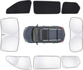 8pcs Car Window Shades for Grand Cherokee 22-25 Accessories,Windshield Side Rear Full Sunshade,Sun Visor UV Blocking, Privacy Protection for Camping Outdoor(Not for Cherokee L&Jeep Cherokee)