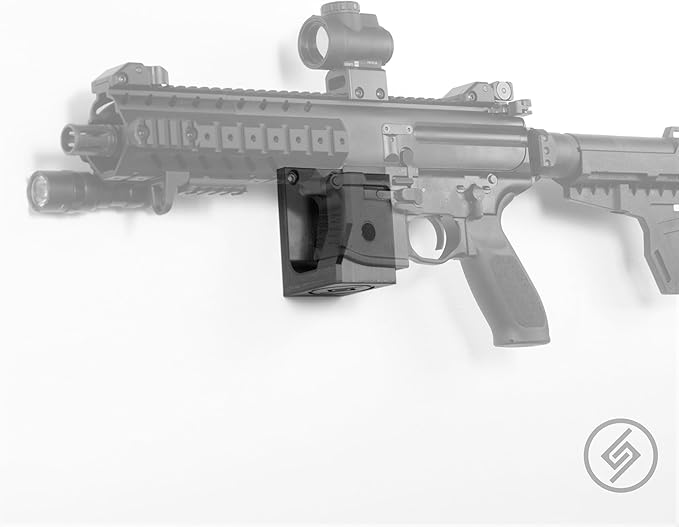 Spartan Mounts for SIG MPX 9mm | (Does NOT FIT AR) Rifle Wall Display Storage Organization System | Low Profile Design | Features Locking System | Gun Safe Wall Room Solution