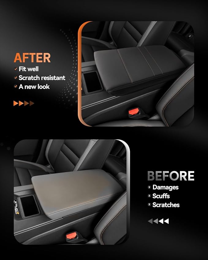 CDEFG for Honda Prologue 2024 2025 Center Console Cover Armrest Box Cover for Prologue (EX, Touring, Elite) Accessories Arm Rest Protector