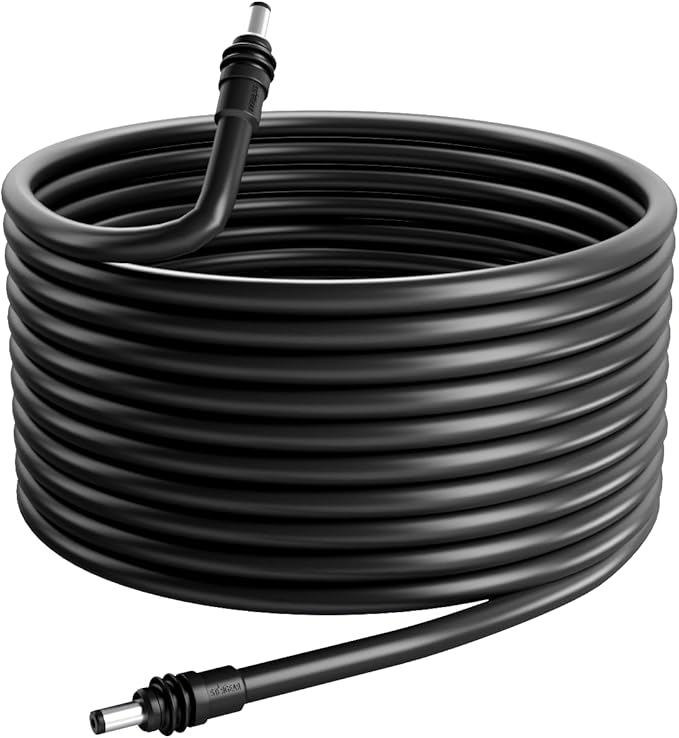 Starlink Mini Cable 32.8FT, 16AWG Replacement Starlink DC Power Cable Starlink Mini Accessories, Starlink Power Cord Barrel Jack 5A Charging Cord Waterproof Outdoor