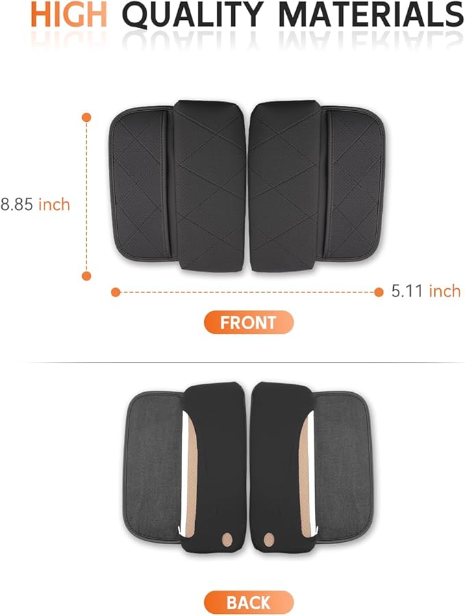 CDEFG for BMW X5/X6/X7 2020-2025 Center Console Cover Armrest Box Cover for X5, X6, X7 2020 2021 2022 2023 2024 2025 Accessories Console Arm Rest Protector