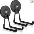 ENUODA Strong Magnetic Hooks Heavy Duty Large Magnet Hooks Heavy Duty Garage Storage Hook Utility Magnet Tool Holder for Metal Cabinet Pegboard Garage Shelve Tool Chest Garden Tools, 2PCS