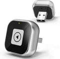 Wireless CarPlay Adapter for iPhone - Mini USB Design, Plug & Play, Auto Connect,Convert Wired to Wireless CarPlay in Seconds, iOS 10+ Compatible (2025 Upgrade) for Cars 2016+(Silver)