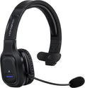 HomeSpot JM100 Trucker Bluetooth Headset with AI Noise Canceling, Wireless Headset with Rotatable Microphone and Big Mute Button, 34 Hrs Talk Time for Trucking, Home Office, Call Center