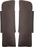 CDEFG for 2022-2025 BMW iX Center Console Cover Armrest Box Cover for 2023 2024 2025 iX (xDrive50, M60) Accessories Console Arm Rest Protector Chestnut