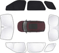 8pcs Car Window Shades for Ford Explorer SUV 2011-2019 Accessories,Windshield Side Rear Full Sunshade,Sun Visor UV Blocking, Privacy Protection and Blackout for Camping Outdoor