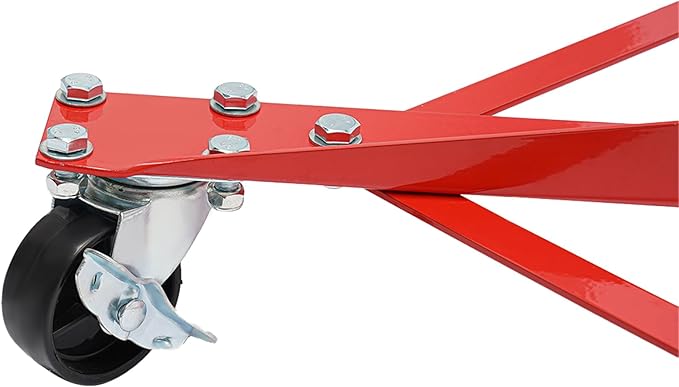 Panel Tree Stand for Painting Rotatable FreeStanding Panel Paint Holder with Wheels Adjustable Center Post for Hang Automotive Doors Fenders Bumpers, Car Repair Shops, Garages(29.5*29.5*70.87in)