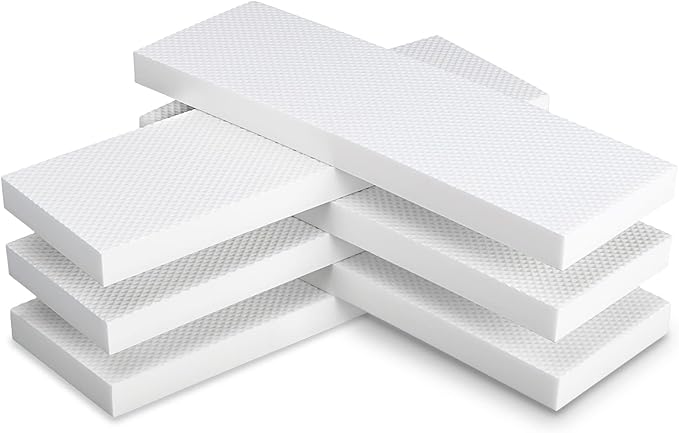Garage Wall Protector 6 Pack Car Door Corner Edge Waterproof Bumper Guard Protector High Density Self Adhesive EVA Foam Pad for Parking Vehicle 11.8" x 3.9" x 0.8"