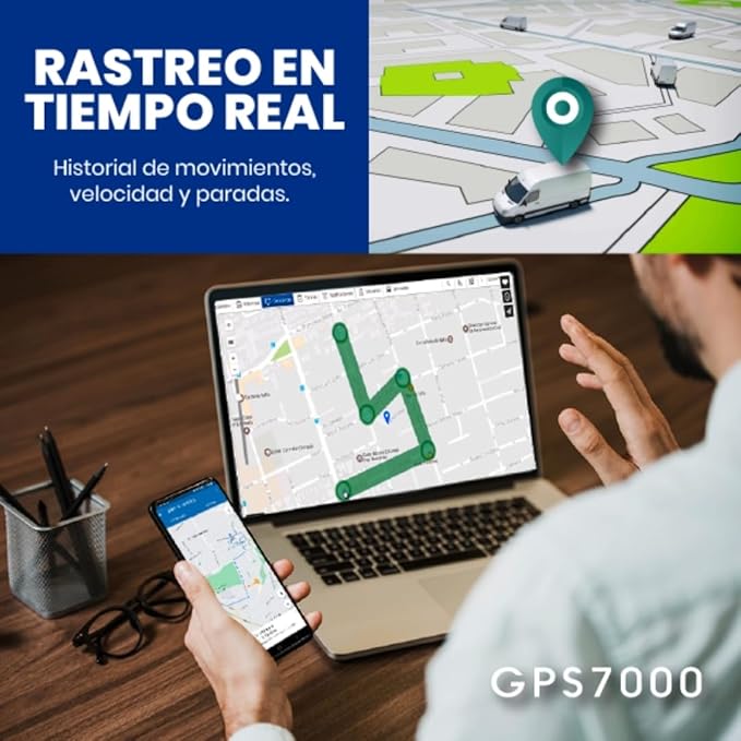 GPS7000-4G Hidden GPS Tracker for Vehicles | 6 Months of Service Included | Easy Self-Installation | After The 6 Months Included in The Service, You can Choose to Subscribe | No Hidden Fees