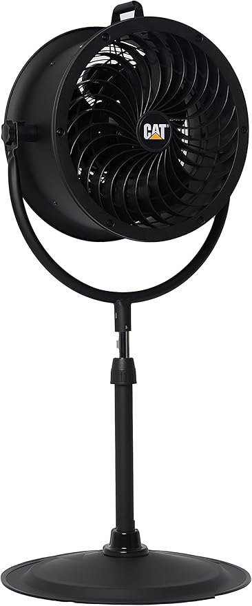 CAT Caterpillar® 14" HIGH VELOCITY PEDESTAL DRUM FAN, BLACK