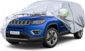 KouKou 6 Layers SUV Car Cover Waterproof All Weather, Outdoor Rain UV Dust Protection, Universal Fit for Jeep Compass, Renegade, Ford Escape, Mazda CX3,CX30, BMW X1, etc.(up to 181 inches)