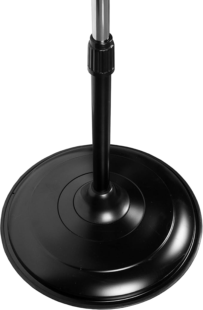 OEMTOOLS OEM24871 20" Oscillating Pedestal Fan, Adjustable Height for Garage, Shop, Gym, Warehouse 4500 CFM Airflow, 3-Speed Enclosed Motor, 5 Aluminum Blades, Dust-Resistant Industrial Purpose